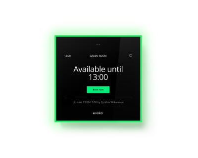 Evoko Naso Room Booking System for Co-Working Meeting Rooms