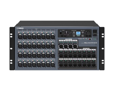 Rio3224-D3 Dante Network Rack 32in/24out with Dual PSU and OLED