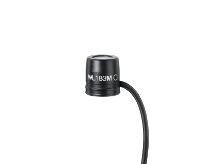 WL183M Omnidirectional Condenser Lavalier Microphone TQG Black
