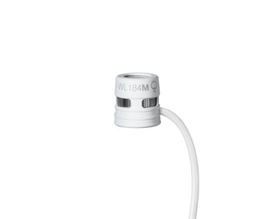 WL184M Supercardioid Condenser Lavalier Microphone TQG White