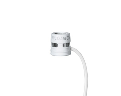WL185M Cardioid Condenser Lavalier Microphone LM3 White