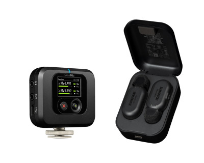 MoveMic Two Reciever Kit 2-Ch Wireless Lav System 2xMics+Reciever