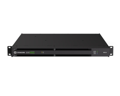 IX15:4 Networked DSP Power Amp 4x375W @ 4Ω Dante 1U