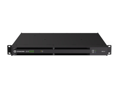 IX30:4 Networked DSP Power Amp 4x600W @ 4Ω Dante 1U