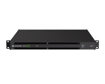 IX60:4 Networked DSP Power Amp 4x1500W @ 4Ω Dante 1U
