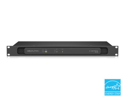 E4:2 Energy Efficient Class-D Amplifier 2x200W 19" 1U