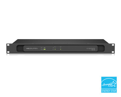 E12:2 Energy Efficient Class-D Amplifier 2x600W 19" 1U