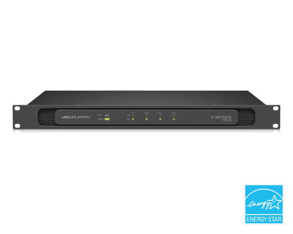 Lab Gruppen E10:4 Energy Efficient Class-D Amplifier 4x250W 19 1U - Main Image