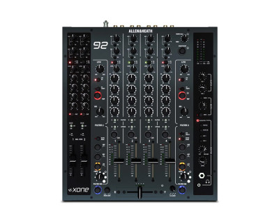 XONE 92 4+2Ch Analogue Club Mixer innoFADER Crossfader/4-Band EQ