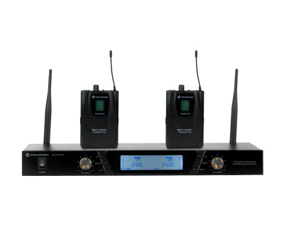 S2.4BBX DUAL Beltpack Wireless Mic System (2x S2.4-BTX) 2.4GHz