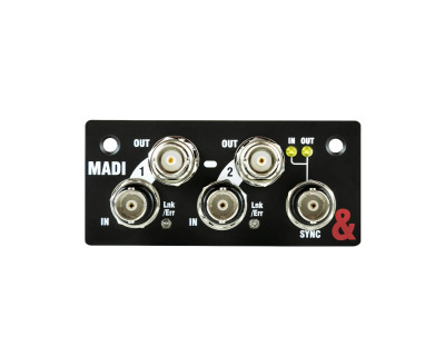 SQ MADI 64x64 MADI Interface Card for SQ Series and AHM-64 Mixers