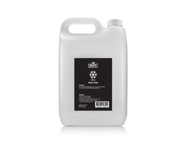 CHAUVET DJ SFL5 SINGLE 5 Litre Water Based Snow Fluid - Main Image