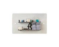 Cloud LM-2XW Line/Mic/Remote Active Input Plate (use RJ45+FPA-1) White - Image 2