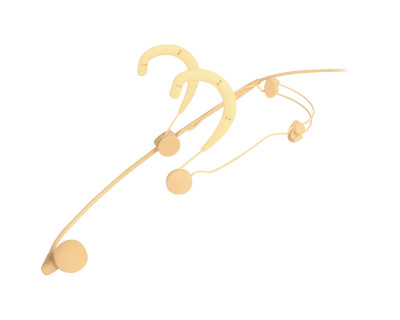 WBH54T Supercardioid Condenser Headset Microphone Tan with TA4F