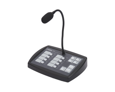 PM-8 Eight-Zone Cat 5 Digital Paging Microphone with Chime