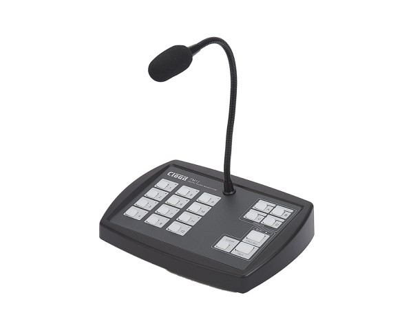 Cloud PM-12 Twelve-Zone Cat5 Digital Paging Microphone with Chime - Main Image