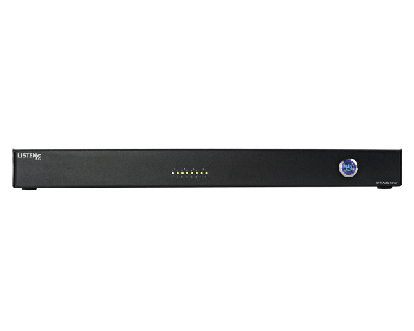 Listen Technologies LW-210-08 ListenWIFI 8 Channel Wi-Fi Audio Server 1U - Main Image