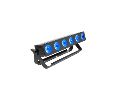 SixBar 500 Linear LED Batten 6x 12W RGBAW+UV LED 450mm