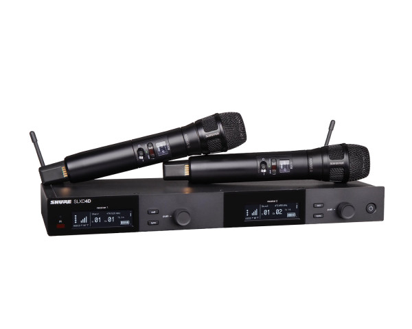 Shure SLXD24D/N8SB Dual Wireless Handheld System SLXD2/Nexadyne 8/S K59 - Main Image